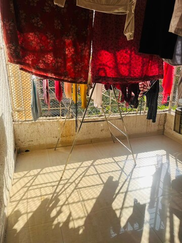 Balcony in 3 BHK Apartment at Hill View CHS Kharghar, Kharghar – for Sale