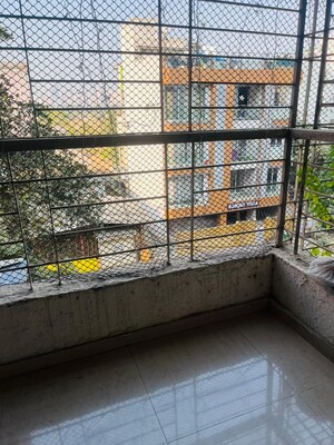 Balcony in 3 BHK Apartment at Hill View CHS Kharghar, Kharghar – for Sale