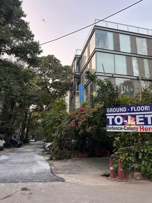  Showroom – Exterior View View at Defence Colony - for Rent