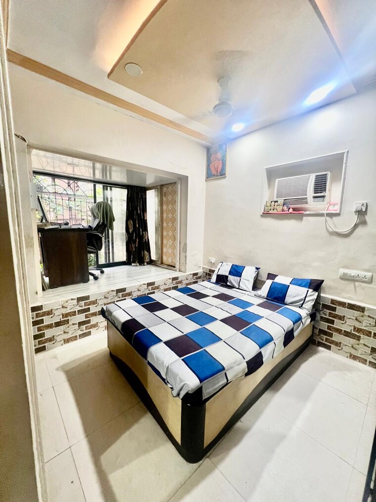 Bedroom, green-meadows-bluilding-2-chs-ltd 2 Bedroom 850 Sq.Ft. Apartment In Kandivali East Mumbai 9647534