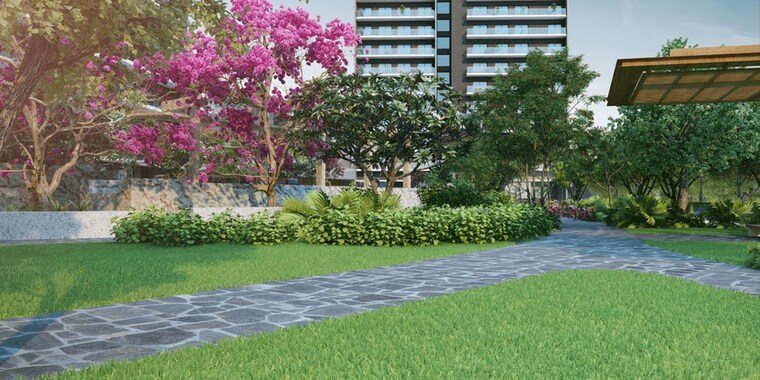 Garden, krisumi-waterfall-residences 3 Bedroom 2503 Sq.Ft. Apartment In Sector 36a Gurgaon 9647601