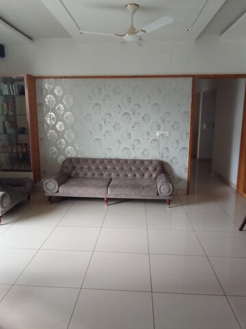 Living Room in 3 BHK Apartment at Paranjape Blue Ridge, Hinjewadi – for Rent