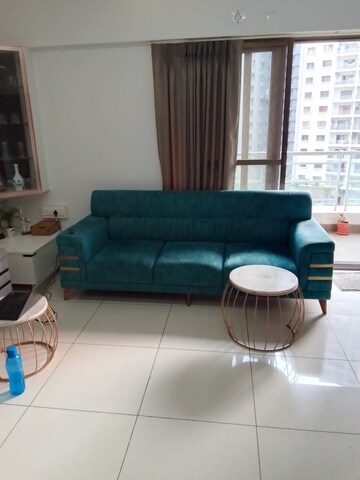 Living Room in 3 BHK Apartment at Paranjape Blue Ridge, Hinjewadi – for Rent