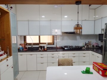 Kitchen in 3 BHK Apartment at Paranjape Blue Ridge, Hinjewadi – for Rent