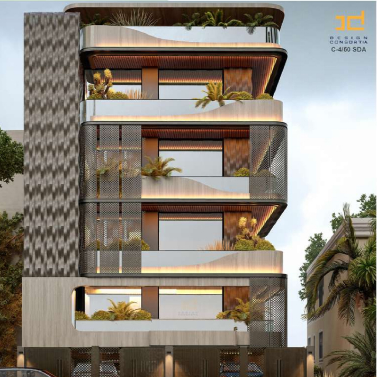 Plot For Sale in Boutique Residential Apartments A-10 3