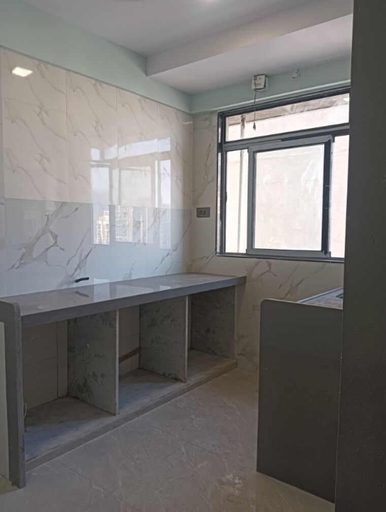 Kitchen, rohan-lifescapes-arihant 1 Bedroom 391 Sq.Ft. Apartment In Girgaon Mumbai 9647674