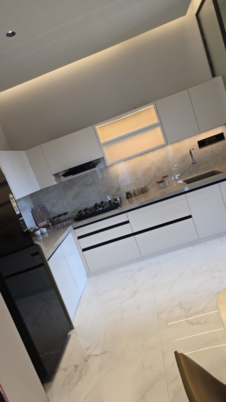 Kitchen, shanti-sentosa-serene 2 Bedroom 800 Sq.Ft. Apartment In Tathawade Pune 9647688