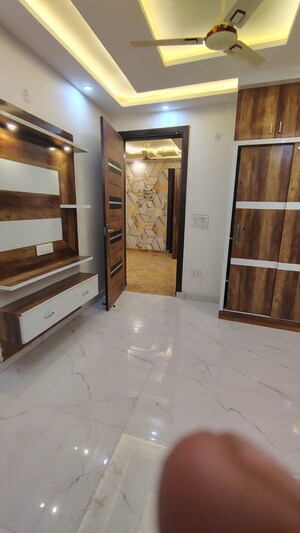 Living Room in 3 BHK Builder Floor at Dwarka Mor – for Rent