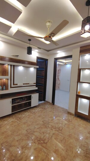 Living Room in 3 BHK Builder Floor at Dwarka Mor – for Rent
