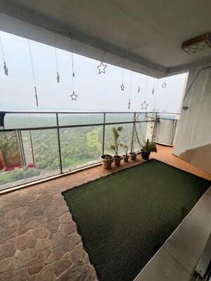 Kitchen in 4 BHK Apartment at The Wadhwa Palm Beach Residency, Nerul Sector 4 – for Sale