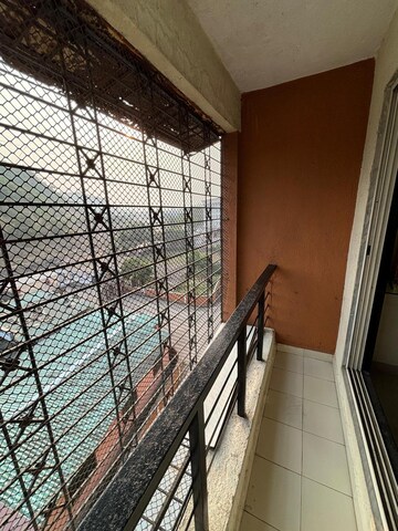 Balcony in 1 BHK Apartment at Sai Prasad Residency, Khandeshwar – for Rent