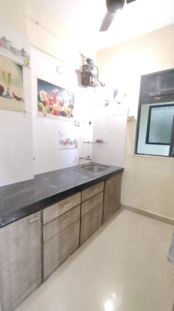 Kitchen in 1.5 BHK Apartment at Sunflower Chs, Kopar Khairane – for Rent