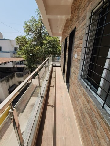 Balcony in 1 BHK Independent House at Wadgaon Sheri – for Rent
