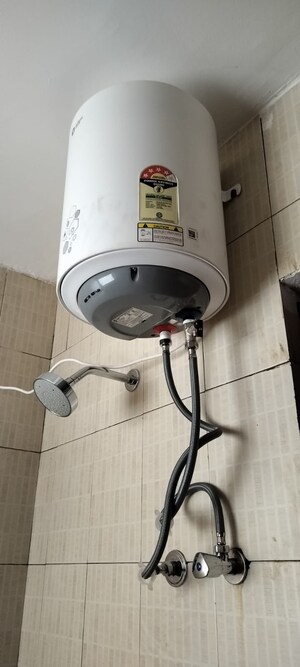 Bathroom in 2 BHK Apartment at SG Shikhar Height, Siddharth Vihar – for Rent