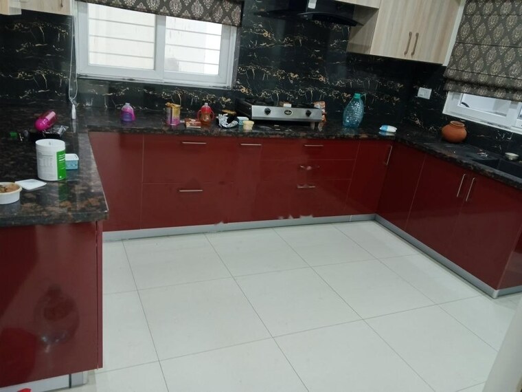 Kitchen, green-grace 3 Bedroom 2401 Sq.Ft. Apartment In Gachibowli Hyderabad 9647844