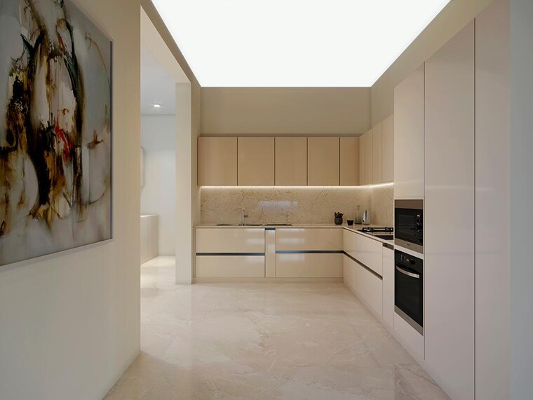 Kitchen, bhartiya-city-nikoo-homes-4 3 Bedroom 1685 Sq.Ft. Apartment In Thanisandra Main Road Bangalore 9647877