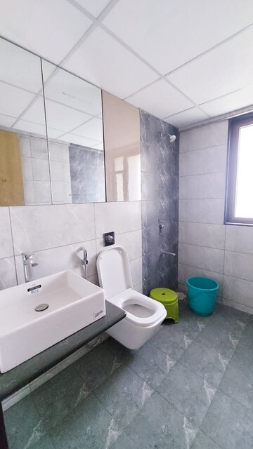 Bathroom in 1 BHK Apartment at Paranjape Blue Ridge, Hinjewadi – for Rent