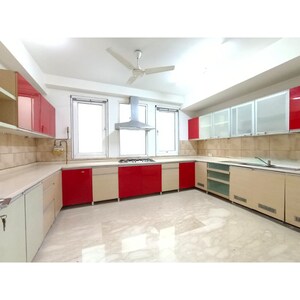 Kitchen in 4 BHK Builder Floor at Boutique Residential Apartments A-15 19, Vasant Vihar – for Rent