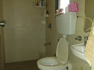 Bathroom in 1 BHK Apartment at Ecohomes Nai Roshni, Andheri East – for Rent