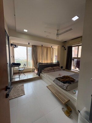 Living Room in 1 BHK Apartment at Nutan Madhuban Apartment, Worli – for Rent