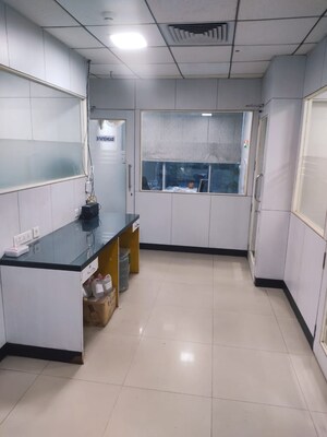 Kitchen in  Office Space at Gomti Nagar – for Rent