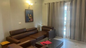 Living Room in 3 BHK Apartment at Saket – for Rent