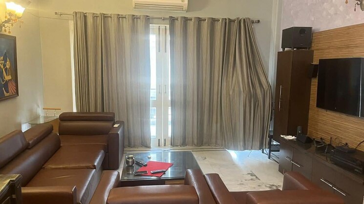 Living Room, saket 3 Bedroom 1500 Sq.Ft. Apartment In Saket Delhi 9648050