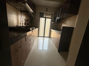 Kitchen in 2 BHK Apartment at Acme Ozone, Manpada – for Rent