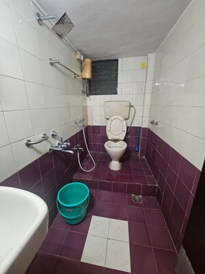 Bathroom in 2 BHK Apartment at Satyam Apartment Kandivali East, Kandivali East – for Rent