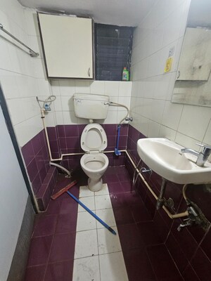 Bathroom in 2 BHK Apartment at Satyam Apartment Kandivali East, Kandivali East – for Rent