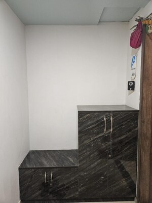 Bathroom in 2 BHK Apartment at Bhandari 7 Plumeria Drive, Tathawade – for Rent