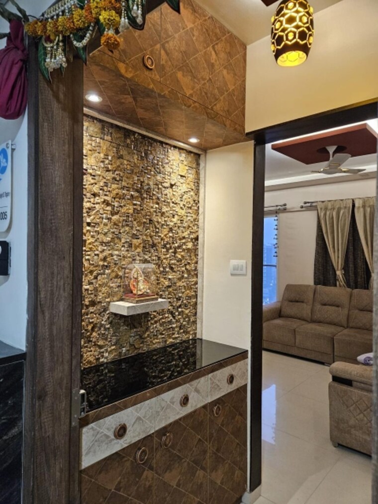 Kitchen, bhandari-7-plumeria-drive 2 Bedroom 830 Sq.Ft. Apartment In Tathawade Pune 9648074