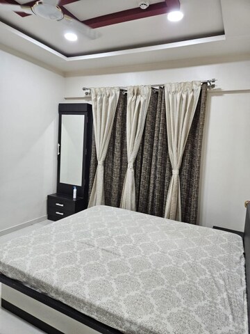 Bedroom in 2 BHK Apartment at Bhandari 7 Plumeria Drive, Tathawade – for Rent