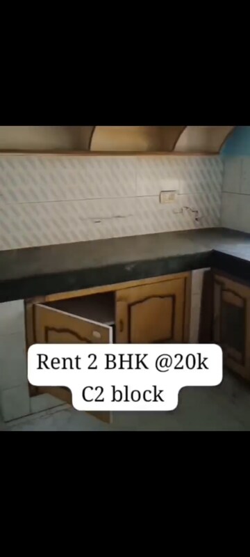 Kitchen in 2 BHK Builder Floor at Palam Vihar – for Rent