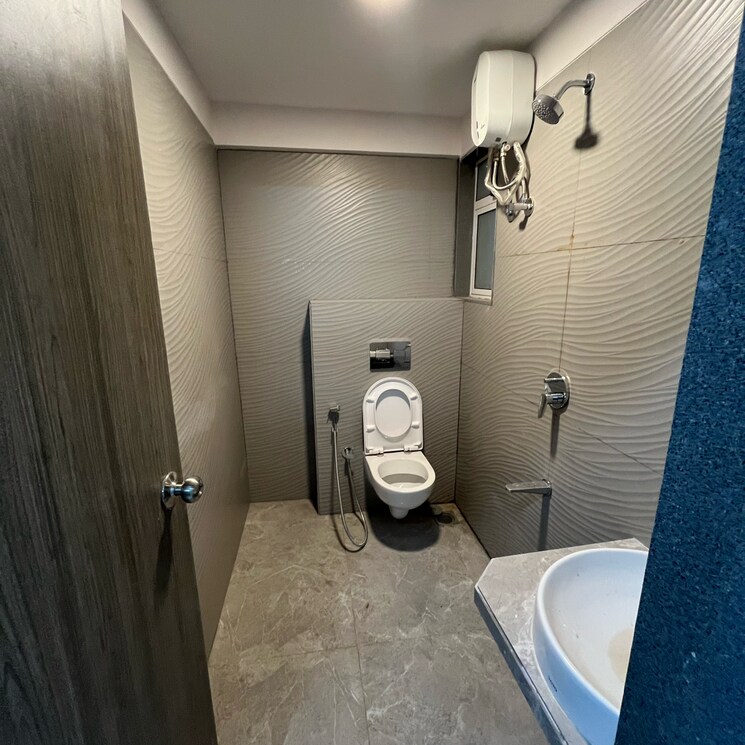 Bathroom, vision-heights 1.5 Bedroom 600 Sq.Ft. Apartment In Khan Estate Mumbai 9648115