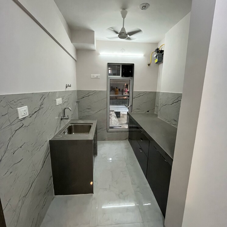 Kitchen, vision-heights 1.5 Bedroom 600 Sq.Ft. Apartment In Khan Estate Mumbai 9648115