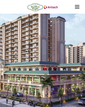 3.5 BHK Apartment – Exterior View View at Arttech Maulshree Heights, Sector 84 - for Sale
