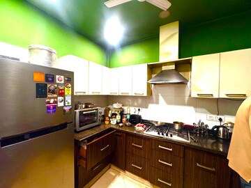 Kitchen in 3 BHK Builder Floor at Greater Kailash I – for Sale