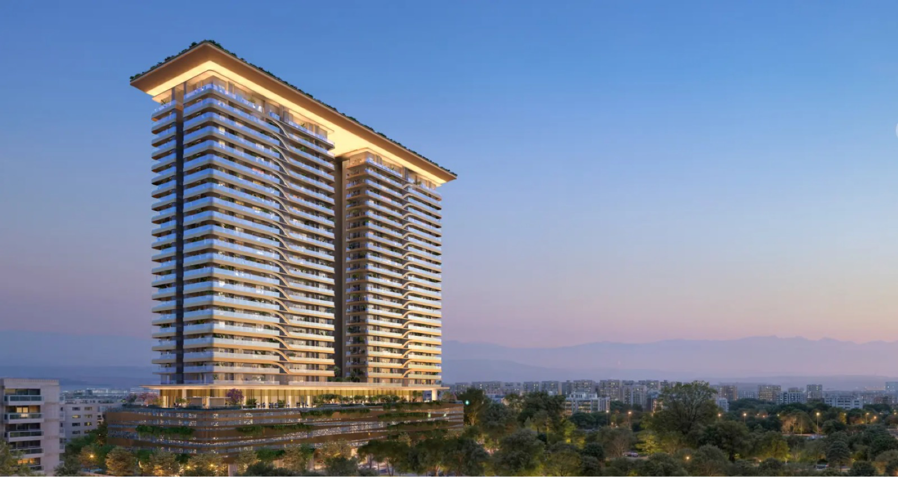 3 BHK + Servant Room Apartment For Sale in TREVOC Royal Residences