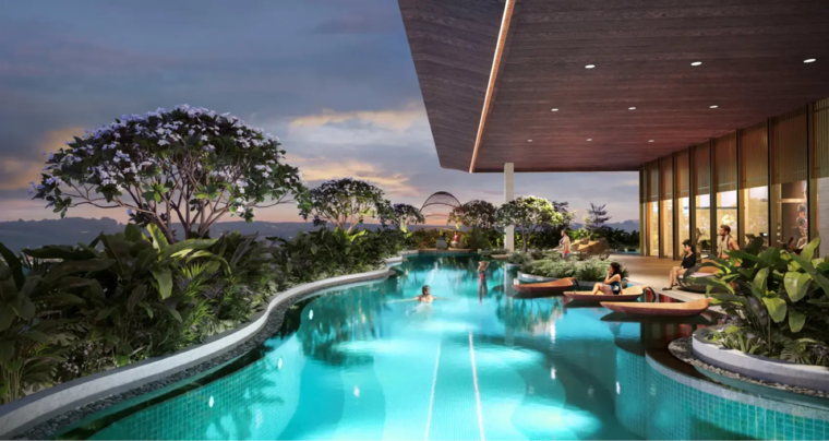 Swimming Pool, trevoc-royal-residences 3 Bedroom 2642 Sq.Ft. Apartment In Sector 56 Gurgaon 9648194