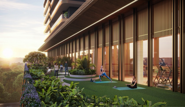 Garden, trevoc-royal-residences 3 Bedroom 2642 Sq.Ft. Apartment In Sector 56 Gurgaon 9648194