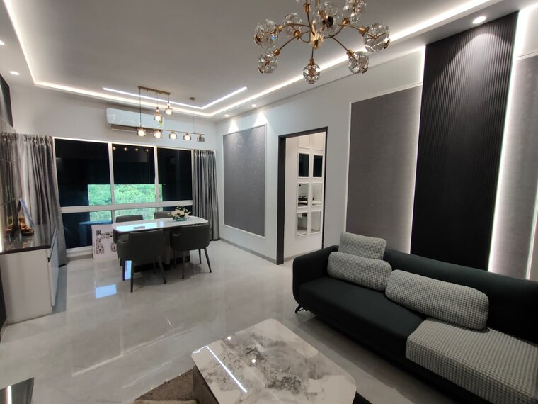 Living Room, db-soham-heights 1 Bedroom 403 Sq.Ft. Apartment In Kandivali West Mumbai 9648159