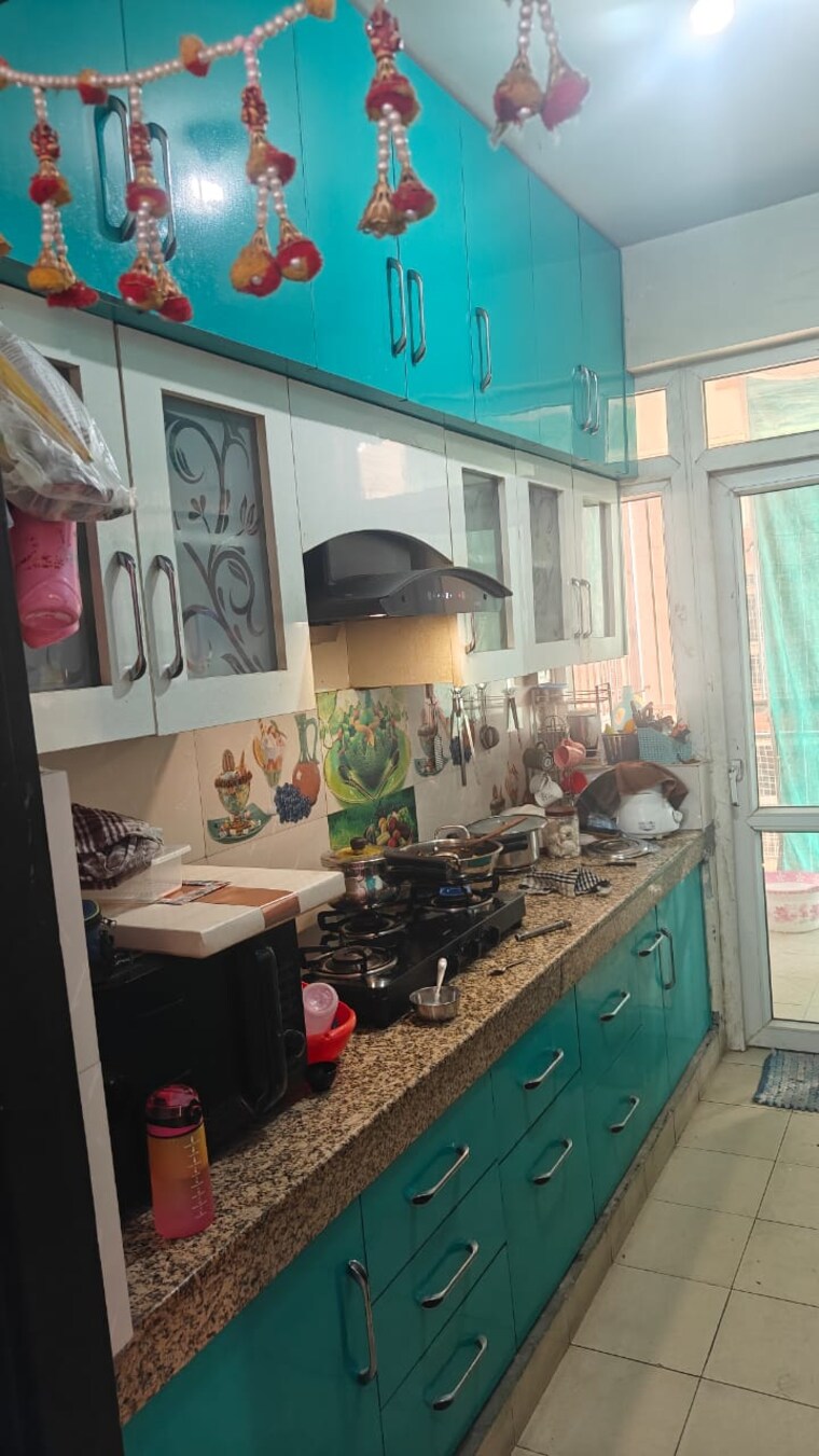 Kitchen, klj-greens 3 Bedroom 1602 Sq.Ft. Apartment In Sector 77 Faridabad 9648244