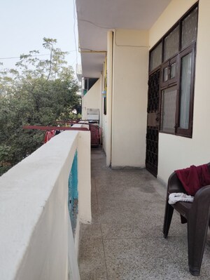 Balcony in 2 BHK Apartment at Deluxe Apartment, Shalimar Garden Extension ii – for Sale