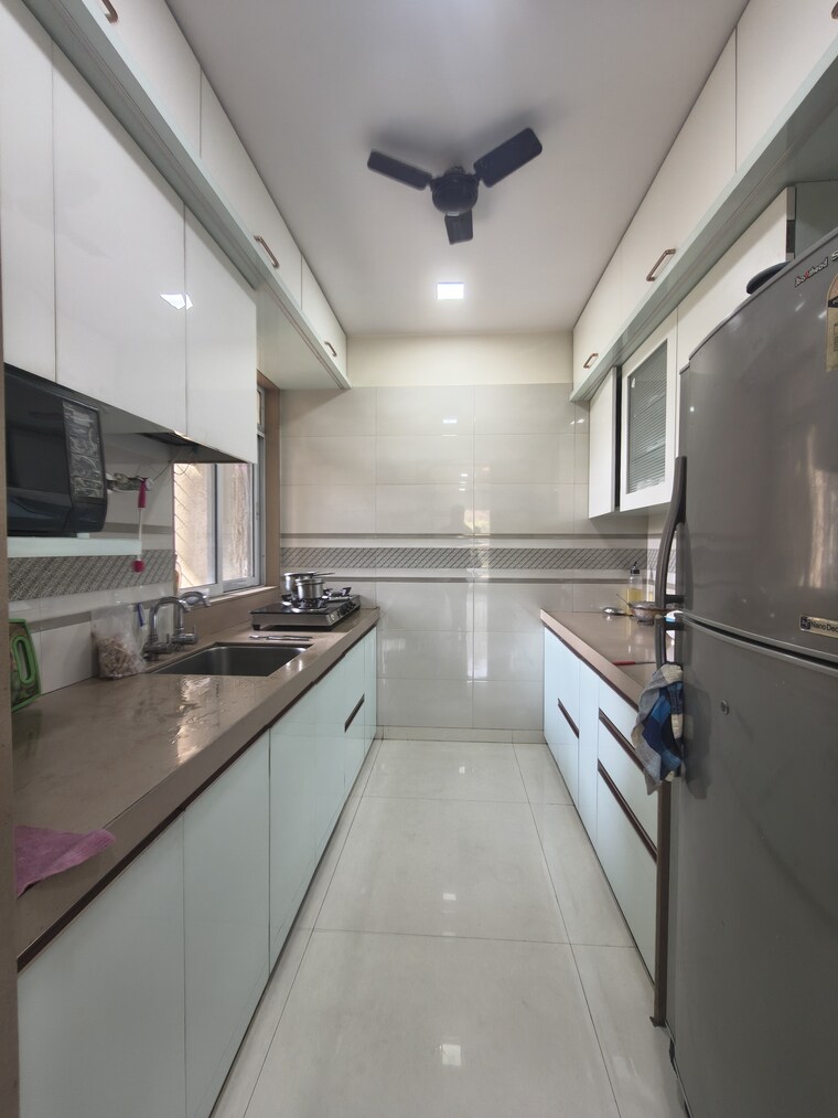 Kitchen, sanghvi-bella-monte 2 Bedroom 594 Sq.Ft. Apartment In Kalwa Thane 9648376