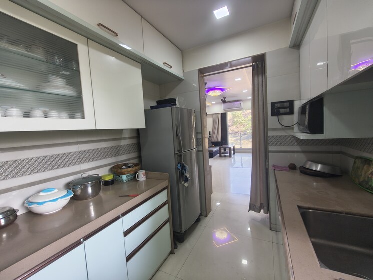 Kitchen, sanghvi-bella-monte 2 Bedroom 594 Sq.Ft. Apartment In Kalwa Thane 9648376