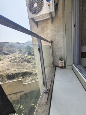 Balcony in 2 BHK Apartment at Sanghvi Bella Monte, Kalwa – for Sale