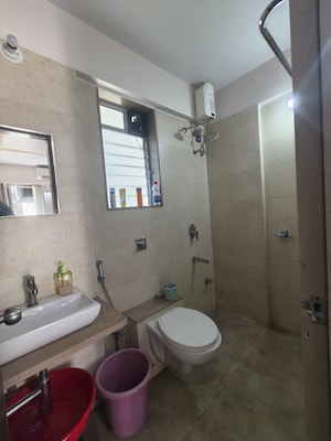 Bathroom in 2 BHK Apartment at Sanghvi Bella Monte, Kalwa – for Sale