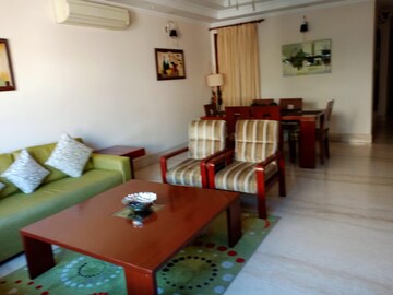 Living Room in 3 BHK Builder Floor at Safdarjung Enclave – for Rent