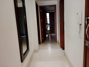 Building Lobby in 3 BHK Builder Floor at Safdarjung Enclave – for Rent
